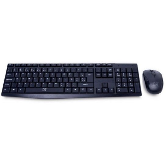 KIT TECLADO+MOUSE SEM FIO 2.4G MAXPRINT