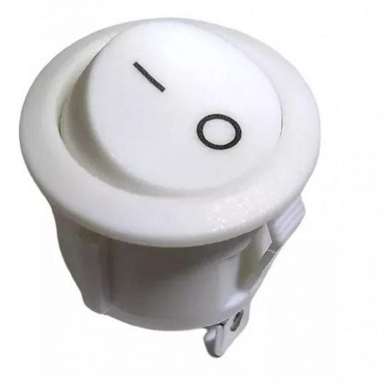 CHAVE GANGORRA L/D REDONDA KD1-106-101 BRANCA
