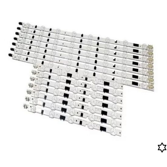 KIT 14 BARRA LED SAMSUNG un40f6400 UN40F5200 UN40F6100 UN40F5500