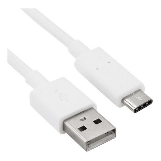 CABO USB TIPO C TURBO 1 METRO BRANCO