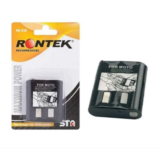 BATERIA RECARREGAVEL RADIO COMUNICAÇÃO P/ TALK ABAUT 3,6 600mAh 15x51x45mm