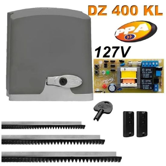 KIT MOTOR PORTAO PPA DZ RIO 400kg (POP PROG) 127V