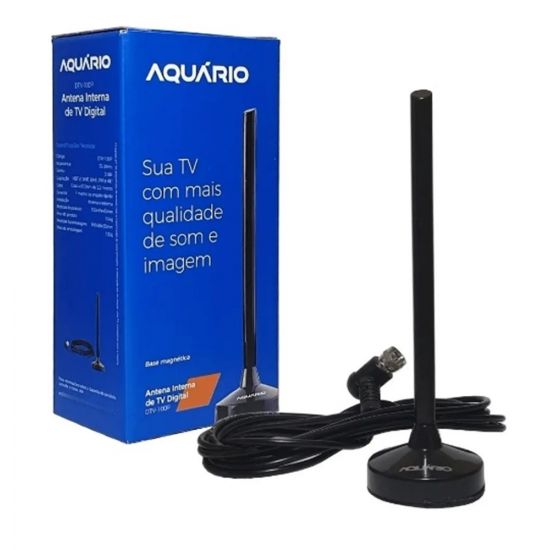 ANTENA INTERNA DTV-100P DIGITAL AQUARIO