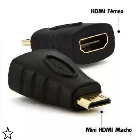 ADAPTADOR MINI HDMI / HDMI FEMEA