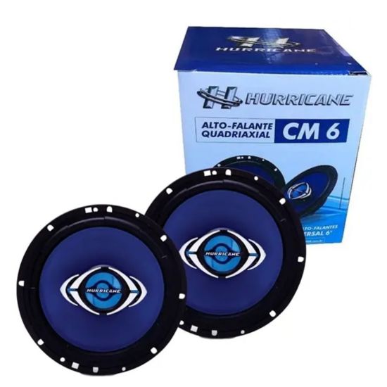 ALTO FALANTE 6" QUADRIAXIAL 130W CM6 HURRICANE