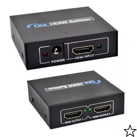 DIVISOR HDMI 1 ENTRADA 2 SAIDAS