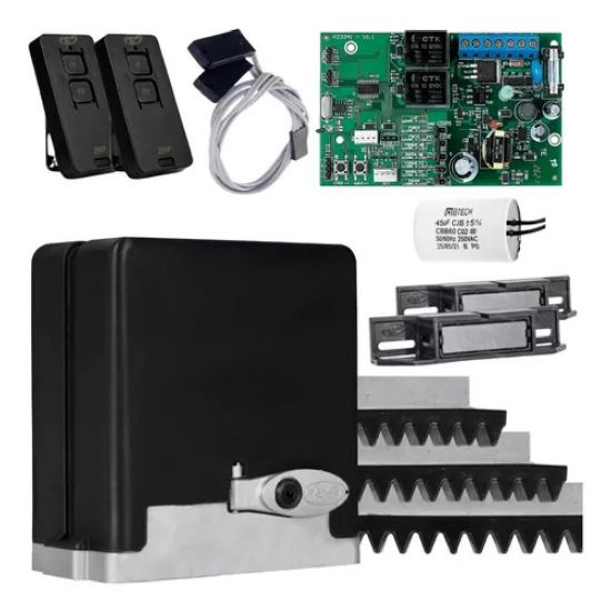 KIT MOTOR DE PORTÃO DZ STARK 600Kg PPA 220v PPA
