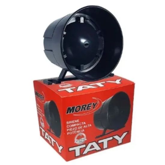 SIRENE 120DB MOREY PRETA