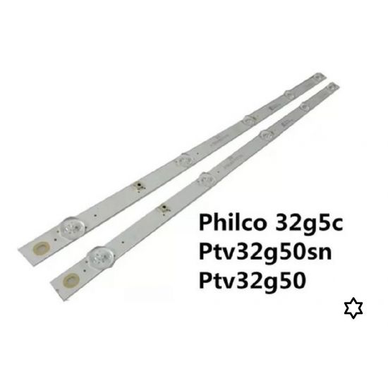 KIT 2 BARRAS PHILCO PTV32G50 SN