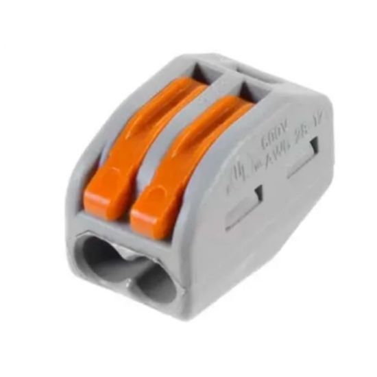 CONECTOR RAPIDO PCT-212 / FC-212BORNE EMENDA DE FIOS FLEXIVEIS 0,08MM - 4,00MM PCT212 FC212
