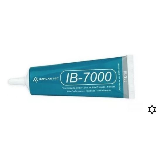 COLA ADESIVA IB7000 IMPLASTEC TRANSPARENTE