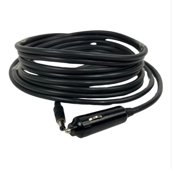 CABO ALIMENTAÇÃO COMPATIVEL COM STARLINK 2 METROS P4 X ASCENDOR CIGARRO FIO PP COBRE 1,00 MM