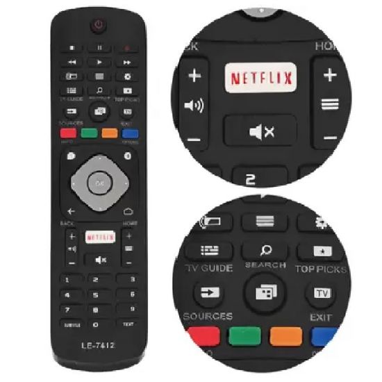CT LCD PHILIPS SMART 4K NETFLIX le7412