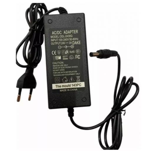 FONTE CHAVEADA 24V   3A FULL  P4 LOTUS AMPERAGEM REAL 100%