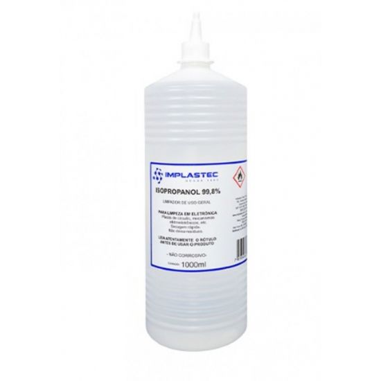 ALCOOL ISOPROPILICO 99,8% 1L IMPLASTEC