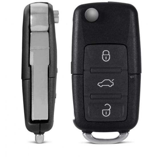 CAPA CANIVETE VOLKS G5 3 BOTOES led meio
