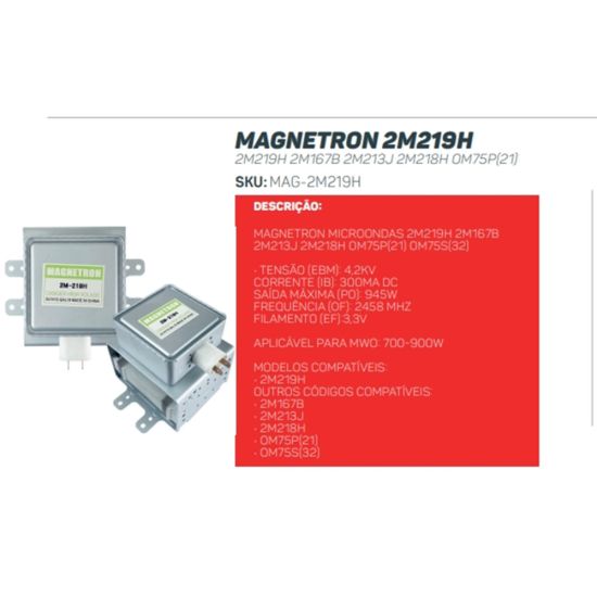 MAGNETRON 2M219h