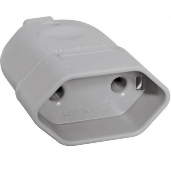 PINO JUNCAO FEMEA  10A 250V PADRAO INMETRO BR TOMADA PARA EXTENÇÃO DPT ($$$10)