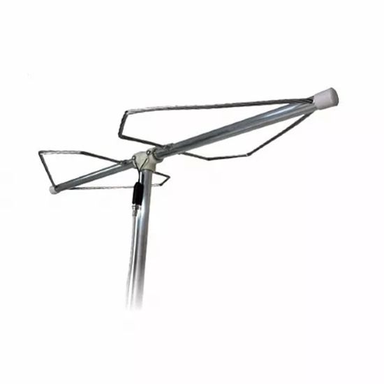 ANTENA ALUMINIO DUPLA TV PARA CAMINHAO