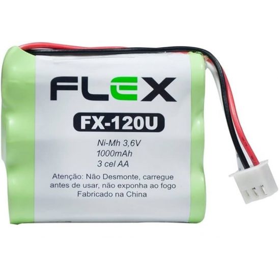 BATERIA TELEFONE S/FIO 3V6/1000 FLEX