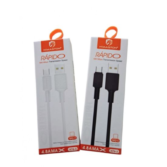CABO RAPIDO USB TIPO C 1 METRO H72-3 HMASTON