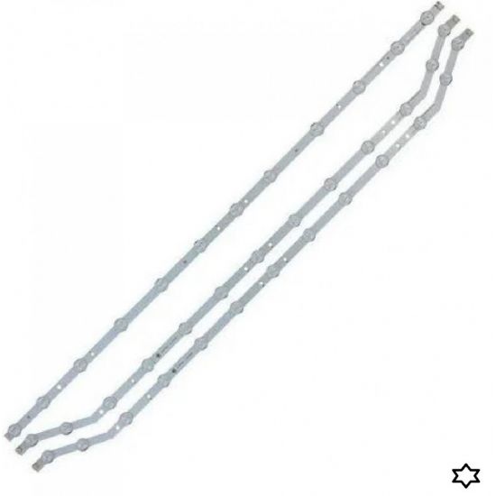KIT 3 BARRAS  2 CURVAS E RETA SAMSUNG UN39FH5203