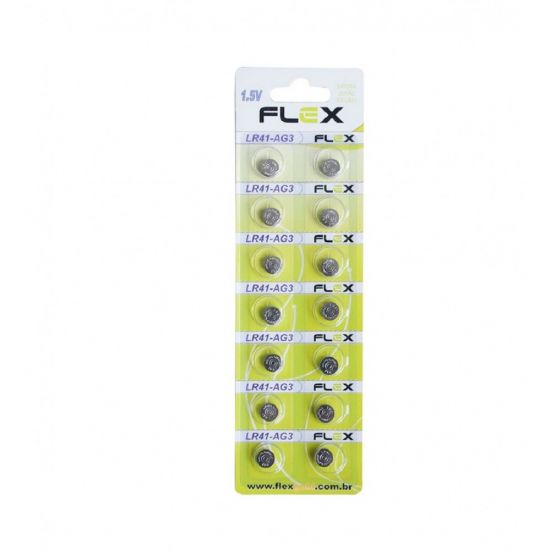 BATERIA BOTAO 1,5V LR41/AG3 ALCALINA (UNITARIO)