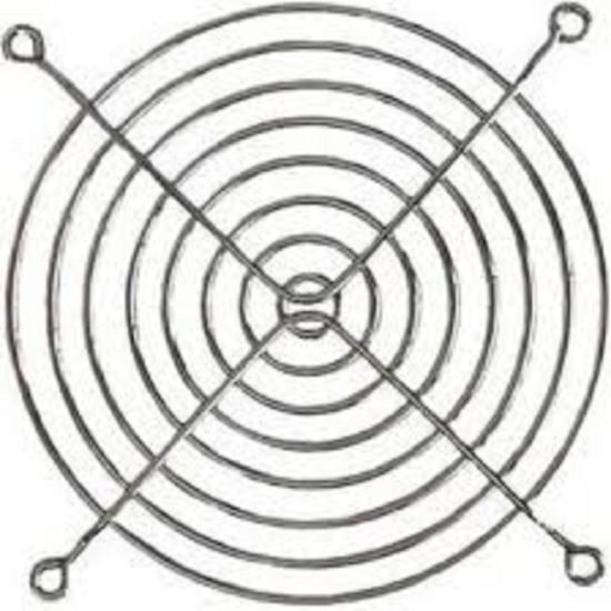 GRADE PARA MICRO VENTILADOR METALICA 40 X 40 S/ PARAFUSO