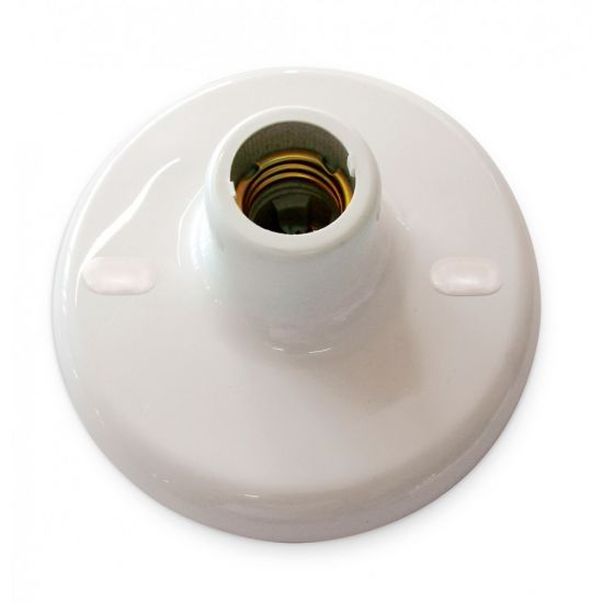 SOQUETE / PLAFON SPORT - E27 BRANCO