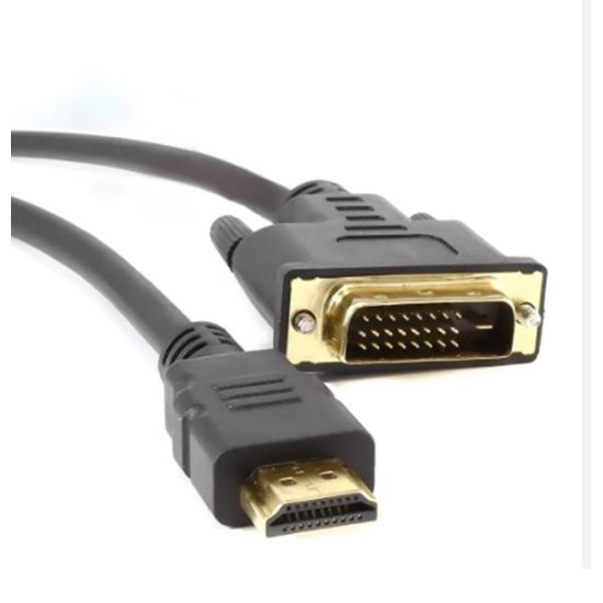 CABO HDMI 19P MACHO - DVI D 24+1P MACHO 2 METROS