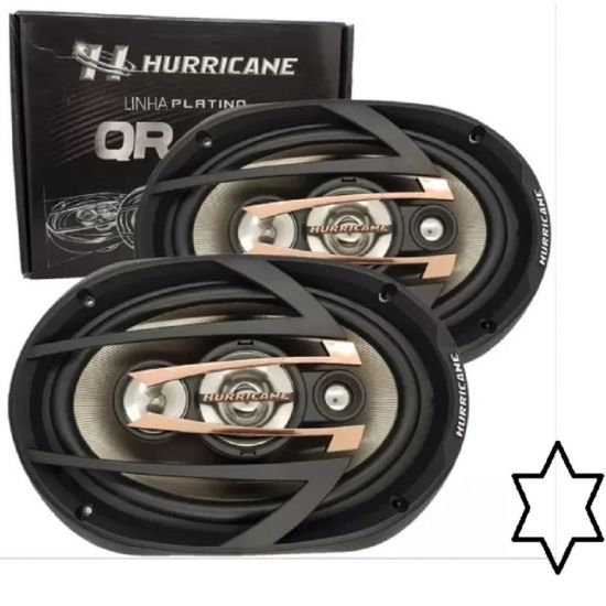 ALTO FALANTE 6X9" QUADRIAXIAL 300W QR69 HURRICANE