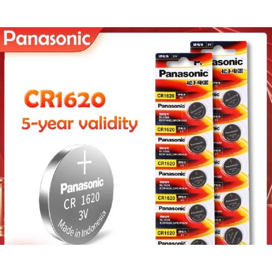 BATERIA LITHIUM CR1620 PANASONIC