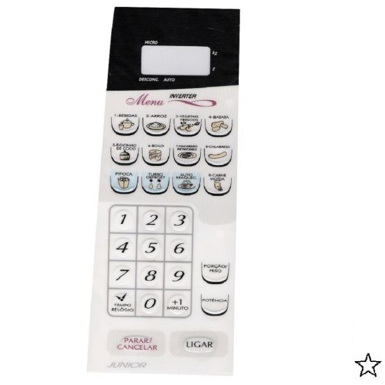 MEMBRANA PANASONIC NNS 52 BH C/ RELEVO - JUNIOR