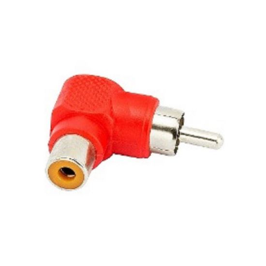 ADAPTADOR 1  RCA MACHO X RCA FEMEA GOLD VM