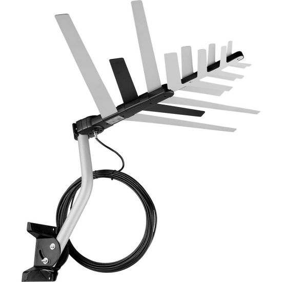 ANTENA EXTERNA 4 EM 1 COMPLETA DTV2000 AQUARIO