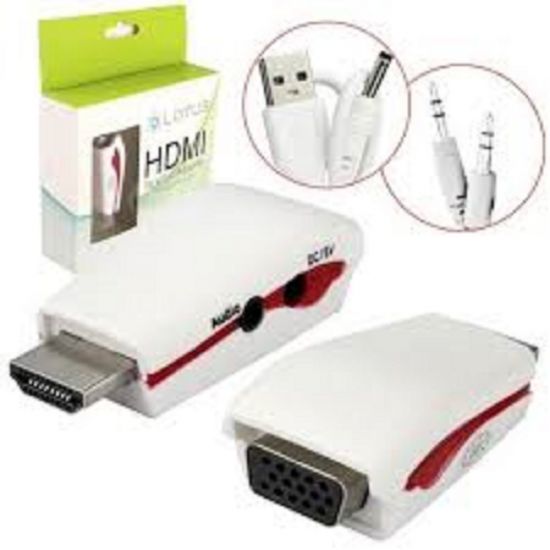 ADAPTADOR CONVERSOR HDMI P/ VGA