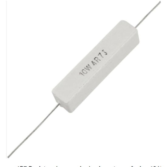 RESISTOR 10W      4R7 RESISTOR FIO AC10