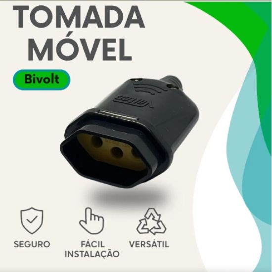 JUNCAO FEMEA 20A 3 FUROS 2P+T  20A DPT TOMADA FEMEA PARA EXTENSAO