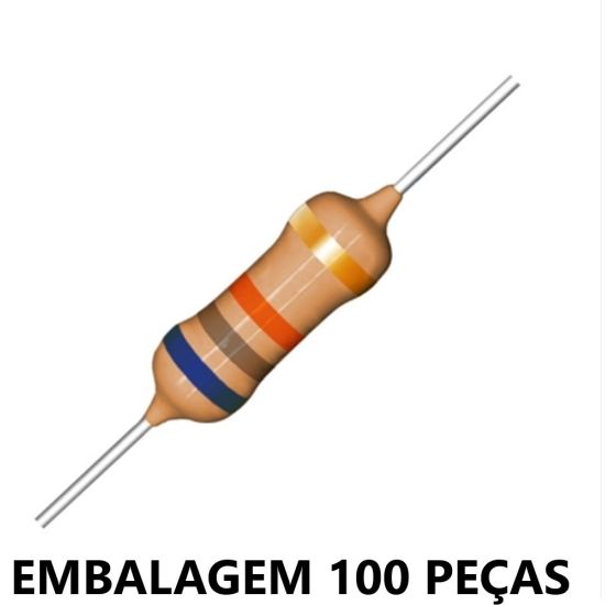 RESISTOR   1/4W    68K EMB C/100