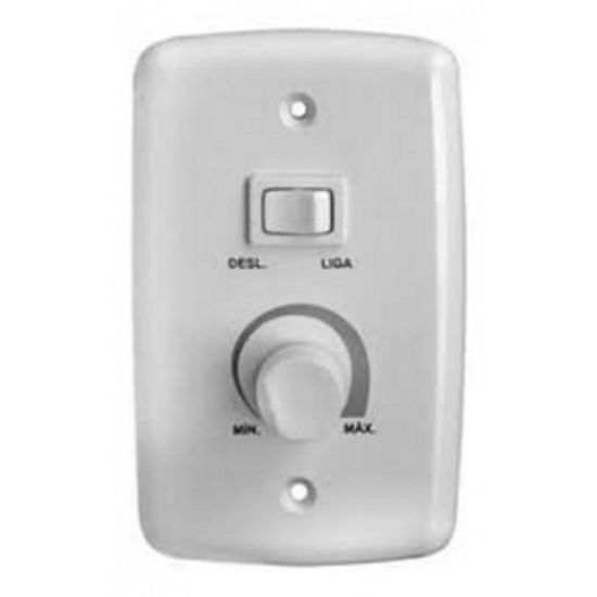 DIMER C/CHAVE VENTILADOR 400W BRANCA BIVOLT