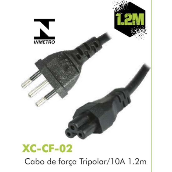 CABO AC NOTEBOOK IMPORTADO 1,20MT MICKEY CABO TRIPOLAR