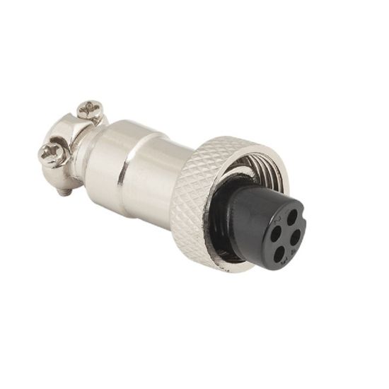 CONECTOR CIRCULAR MIKE 4 VIAS FEMEA