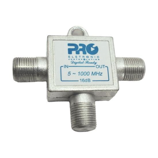 TOMADA BLINDADA TAP 12DB 5-1000MHZ PROELETRONIC