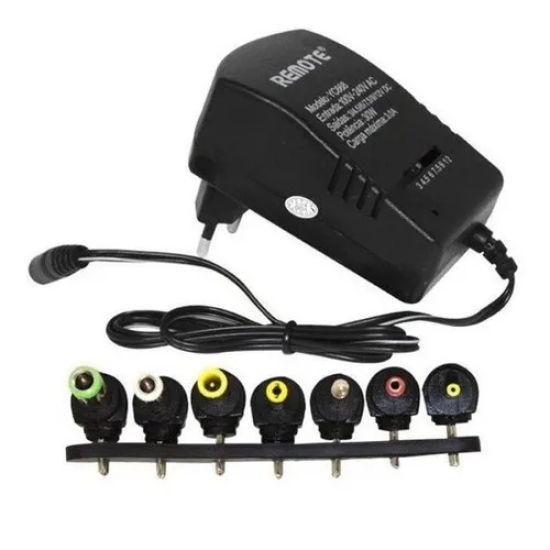 FONTE UNIVERSAL 12V 3A 7 PLUGS
