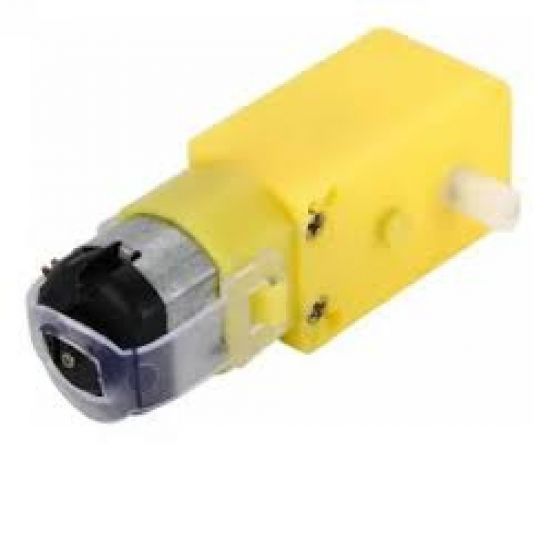 MOTOR DC 3 A 6V  SEM RODA COM CAIXA REDUCAO