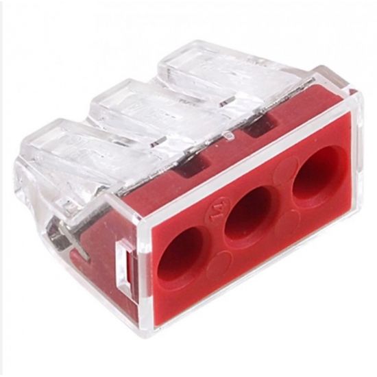 CONECTOR PERMANENTE PCT-103D  PARA CONEXÃO DE FIOS EMENDA DE FIO ELETRICO 1,5MM - 6MM