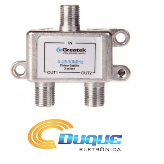 DIVISOR 1/2 ALTA/BAIXA 5-2500MHZ GREATEK
