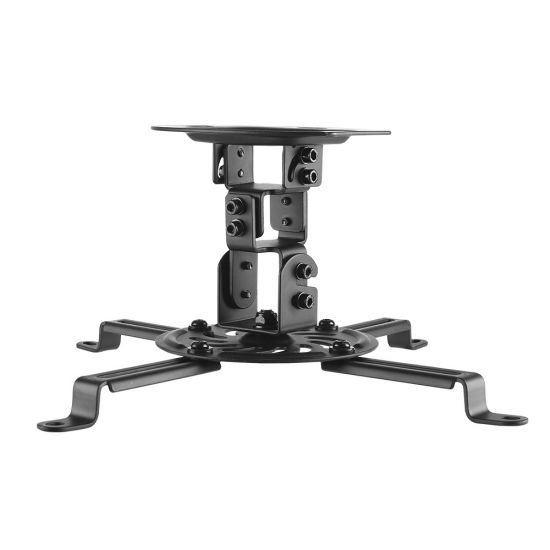 SUPORTE DE TETO PROJETOR ATÉ 13,5KG ELG PRO100 ( PRETO )