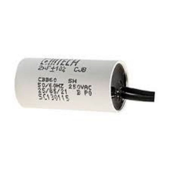 CAPACITOR MOTOR     4uF X 250V 2 FIOS
