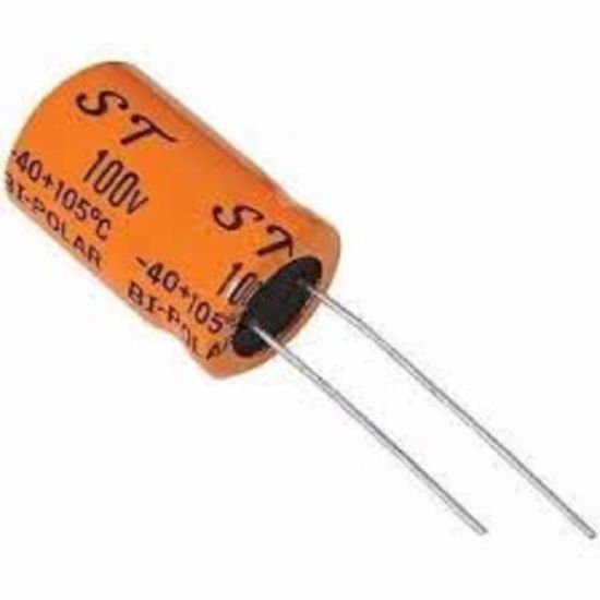 ELETROLITICO    22uF X 100 RD BIPOLAR